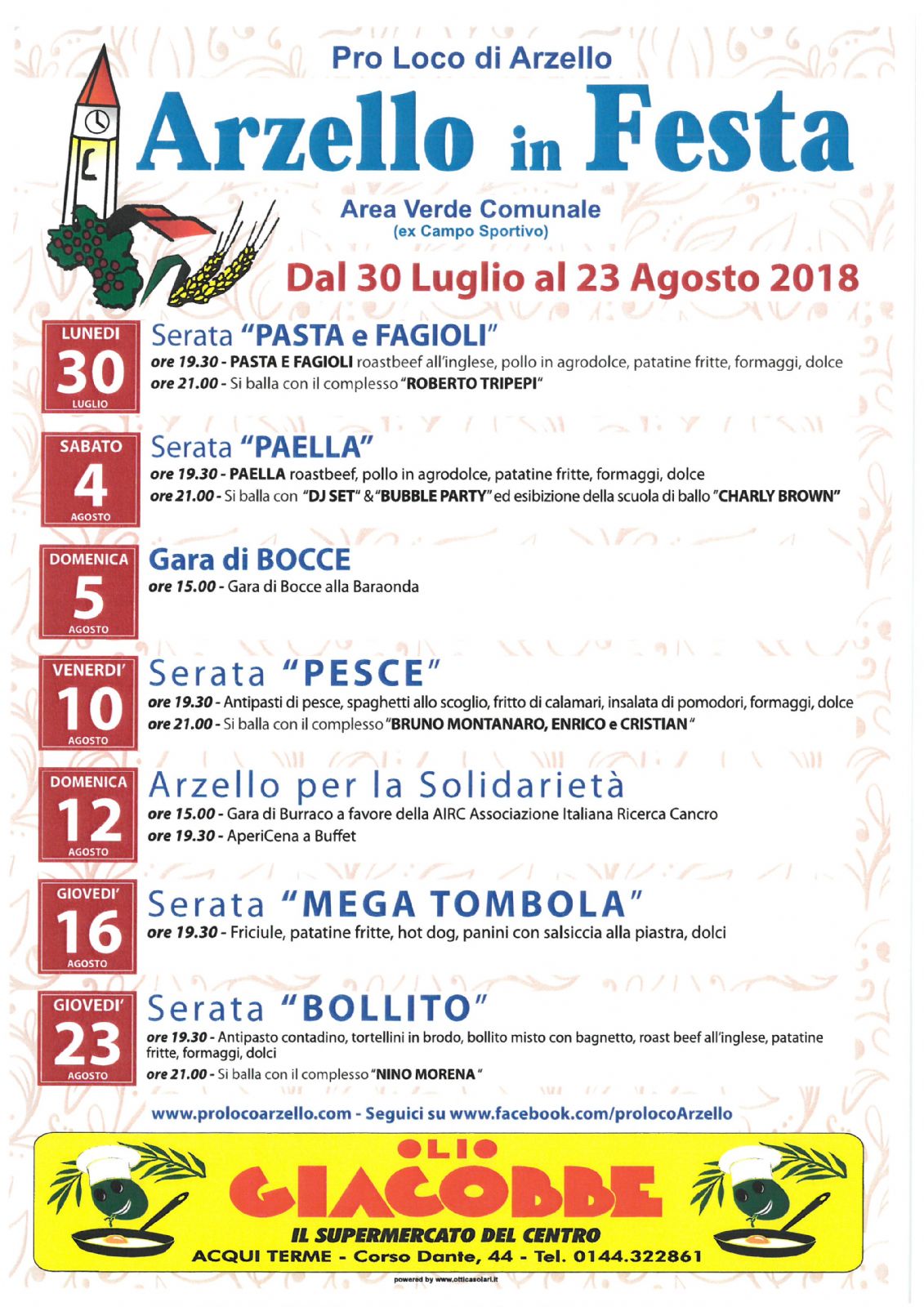 Arzello in Festa 2018