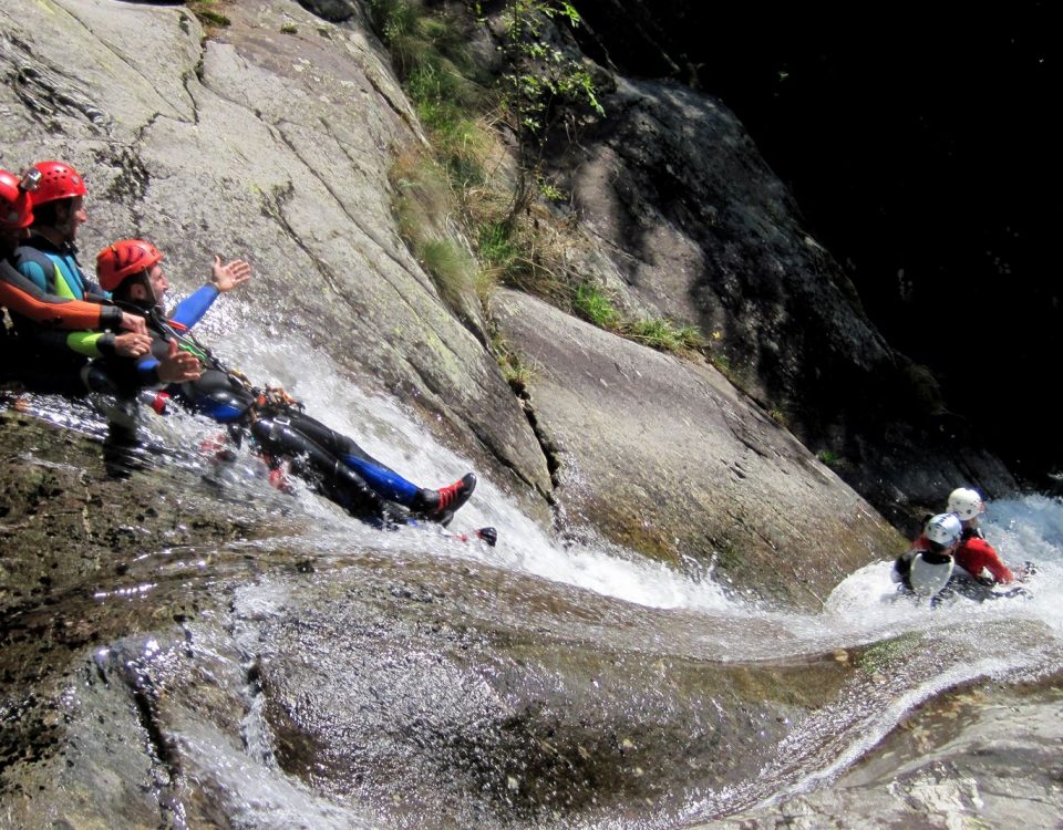 Canyoning in Valle Anzasca