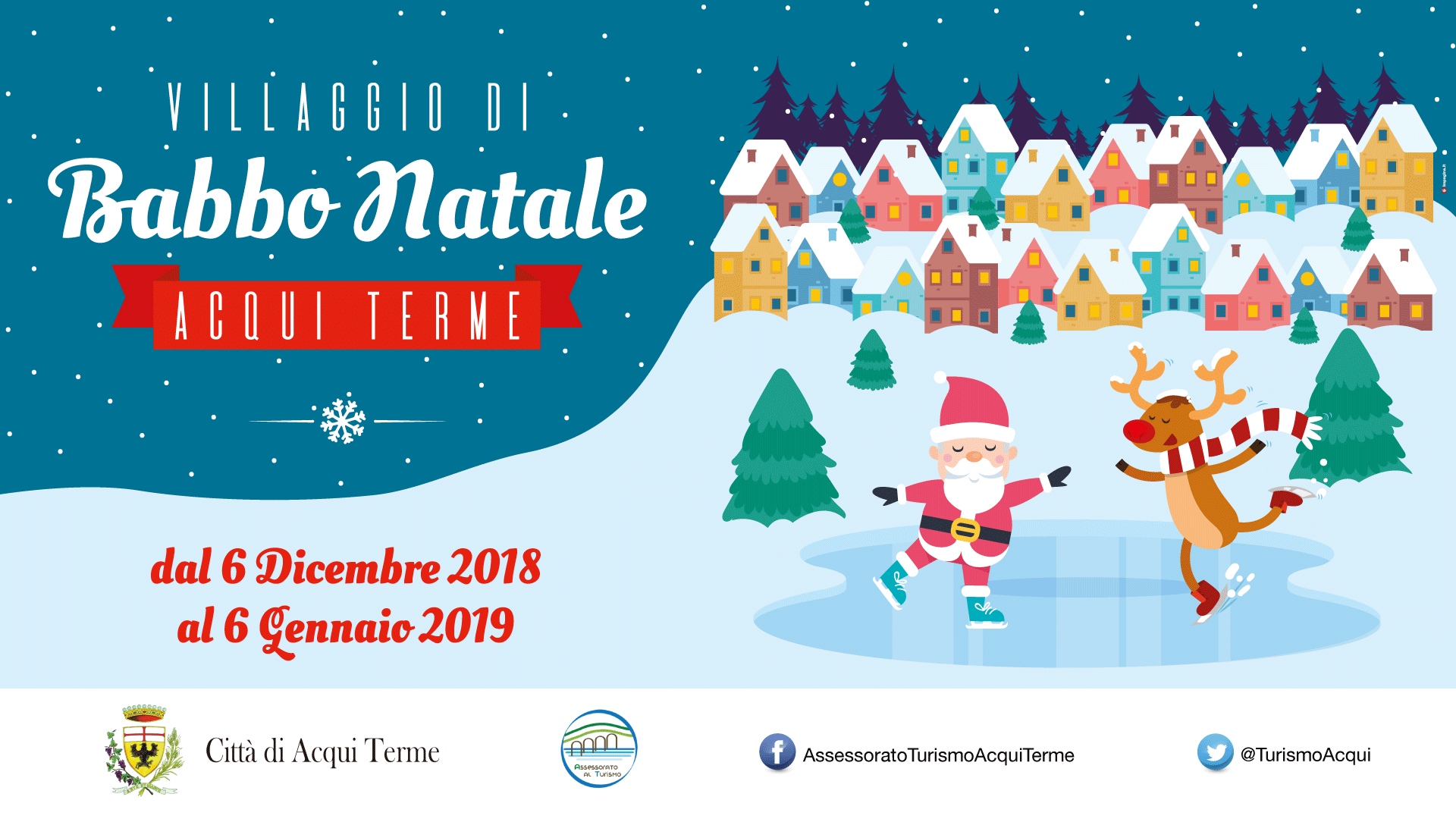 Babbo Natale 6 Dicembre.Il Villaggio Di Babbo Natale 2018 Ad Acqui Terme Piemonte Expo
