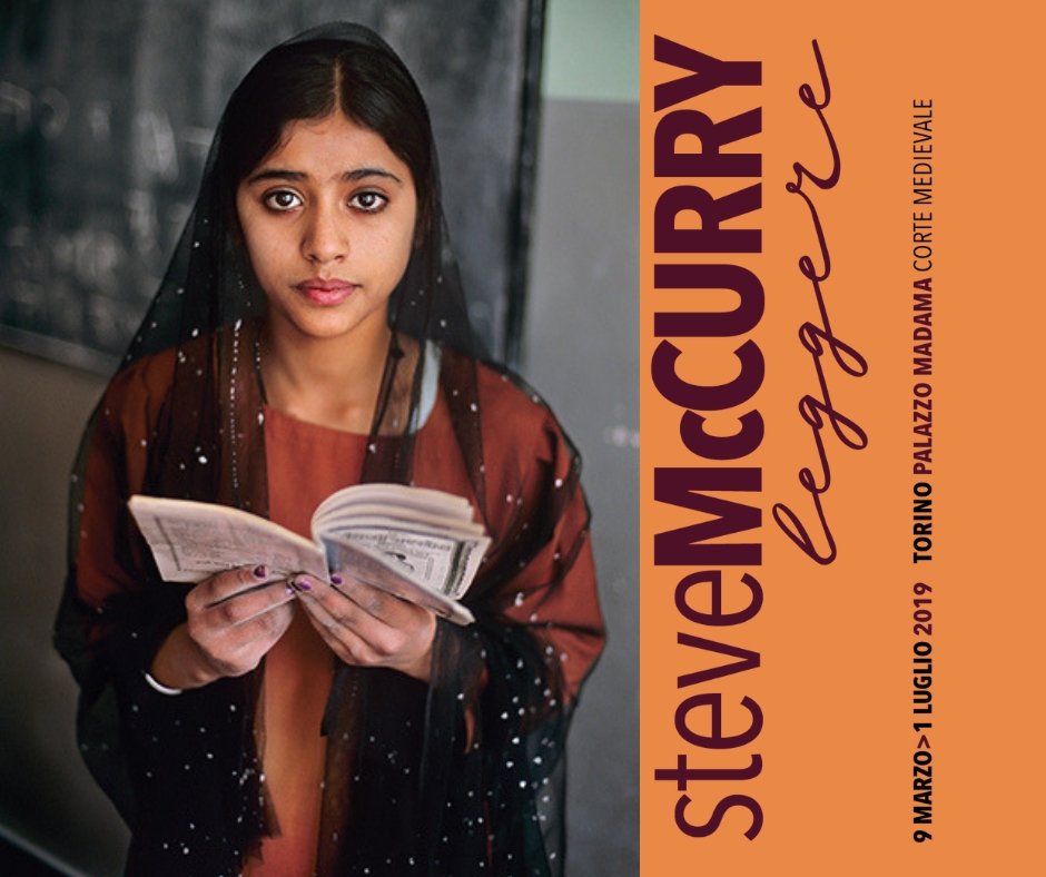 Steve Mc Curry. Leggere.