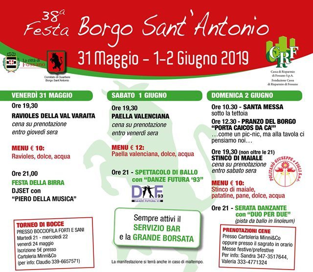 Festa del Borgo di Sant'Antonio - XXXVIII^ edizione