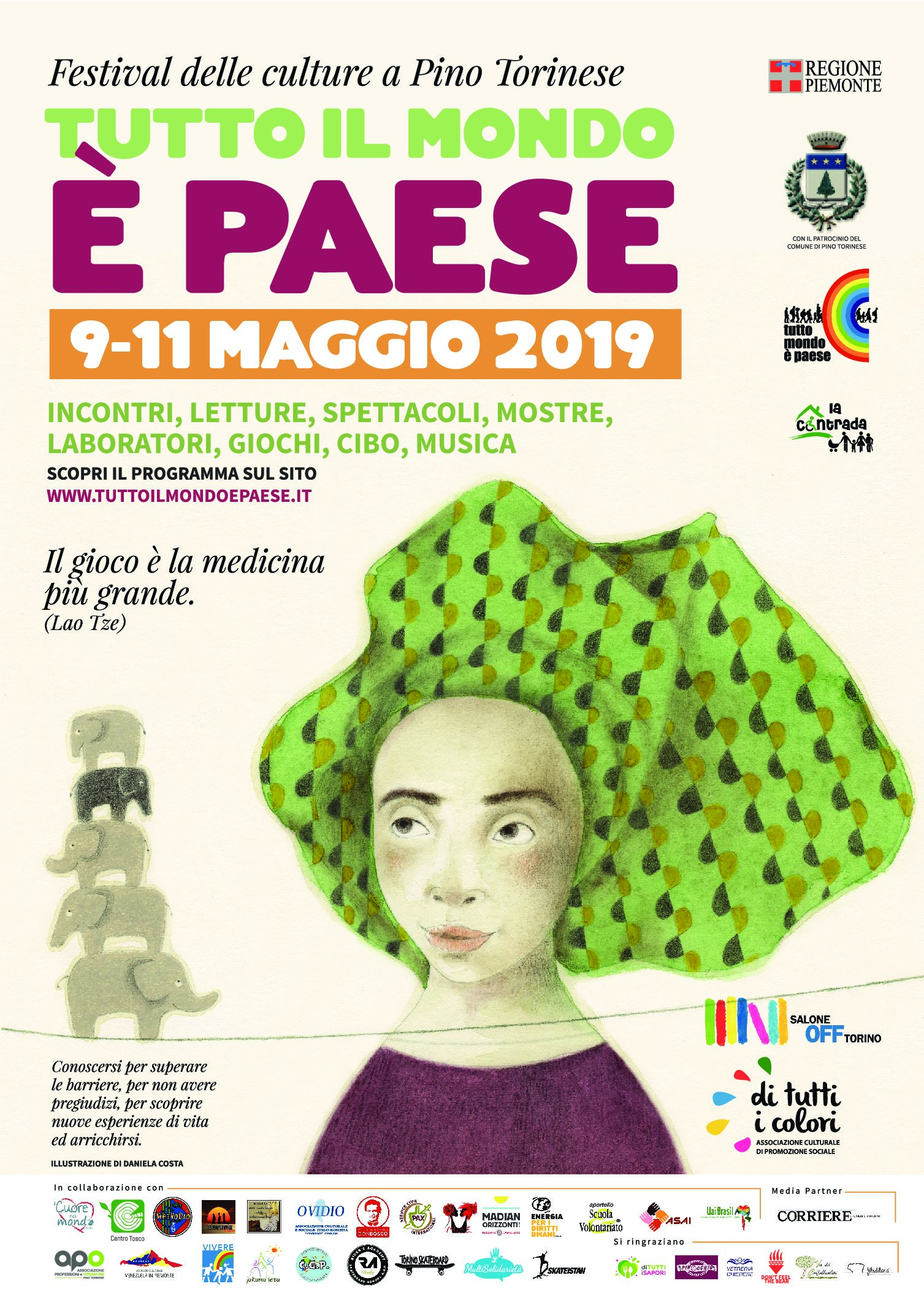 Tutto il mondo è paese 2019 - Pino Torinese