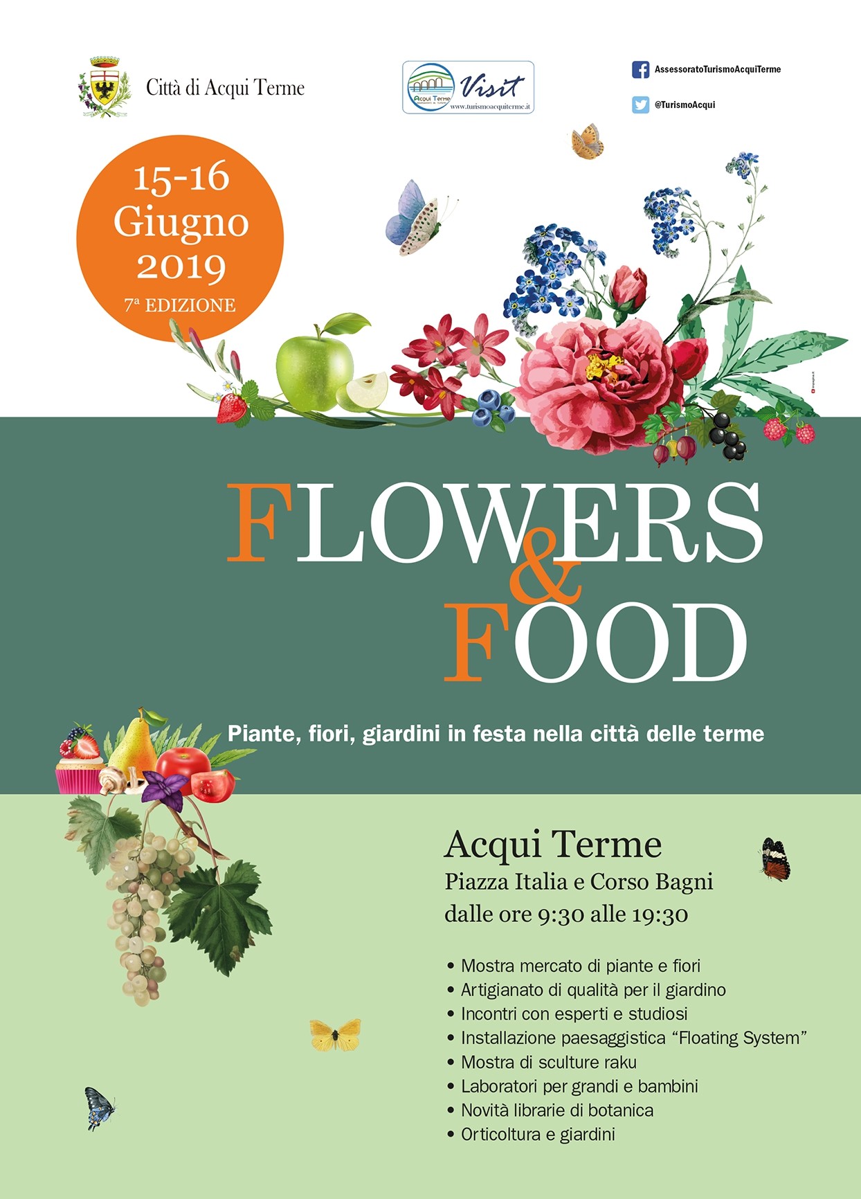 Flowers & Food - Acqui terme 2019