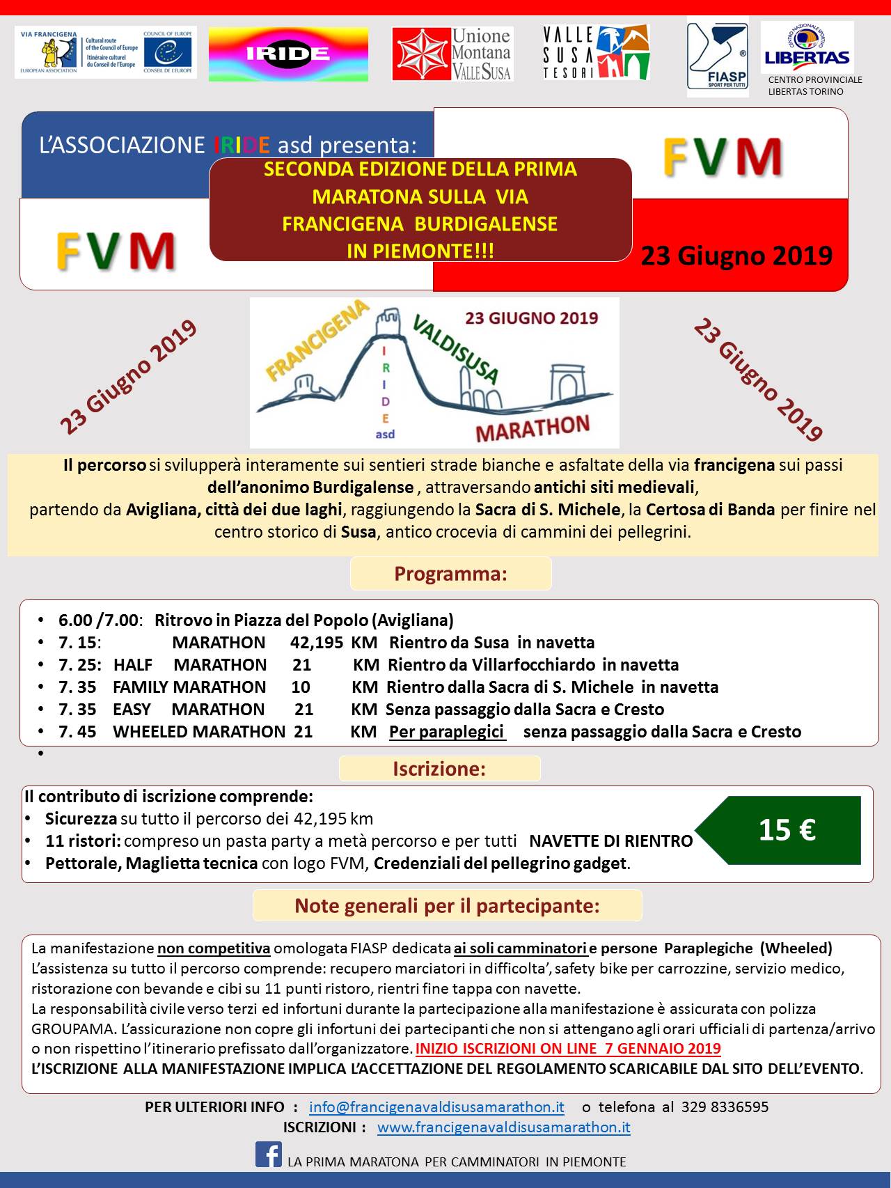 Francigena Val di Susa Marathon