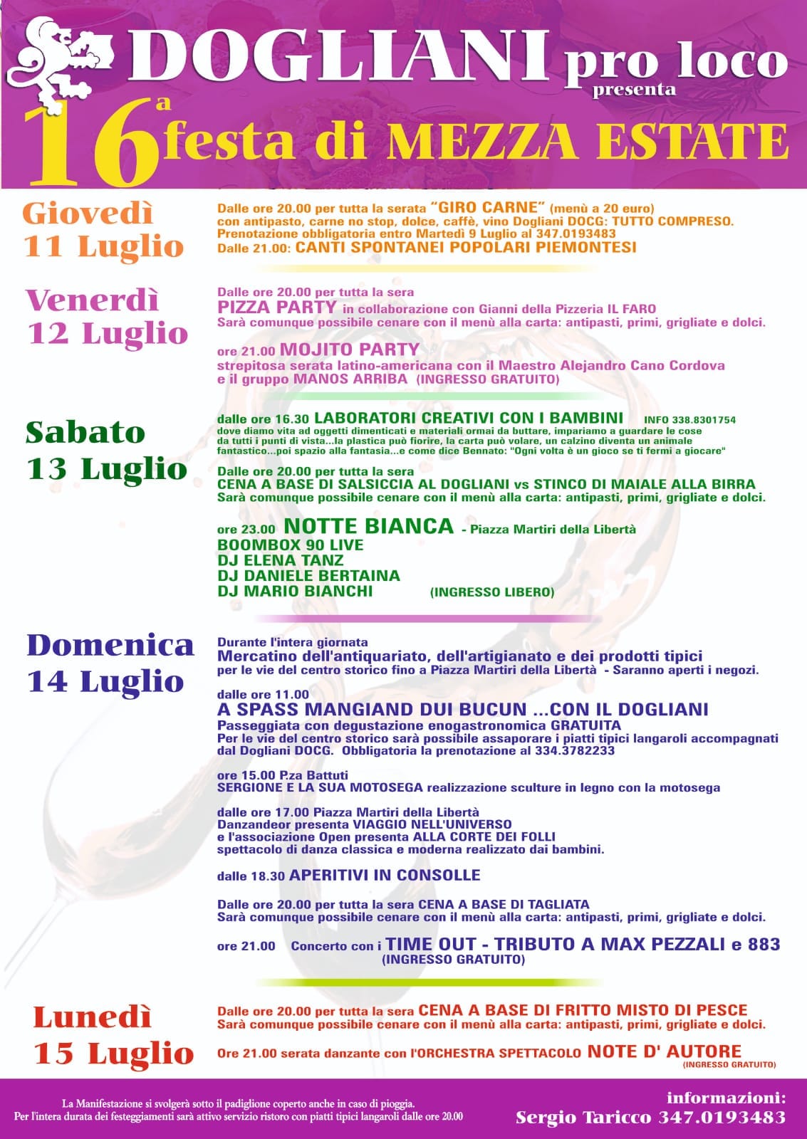 Festa di mezza estate 2019  - XVI^ Edizione