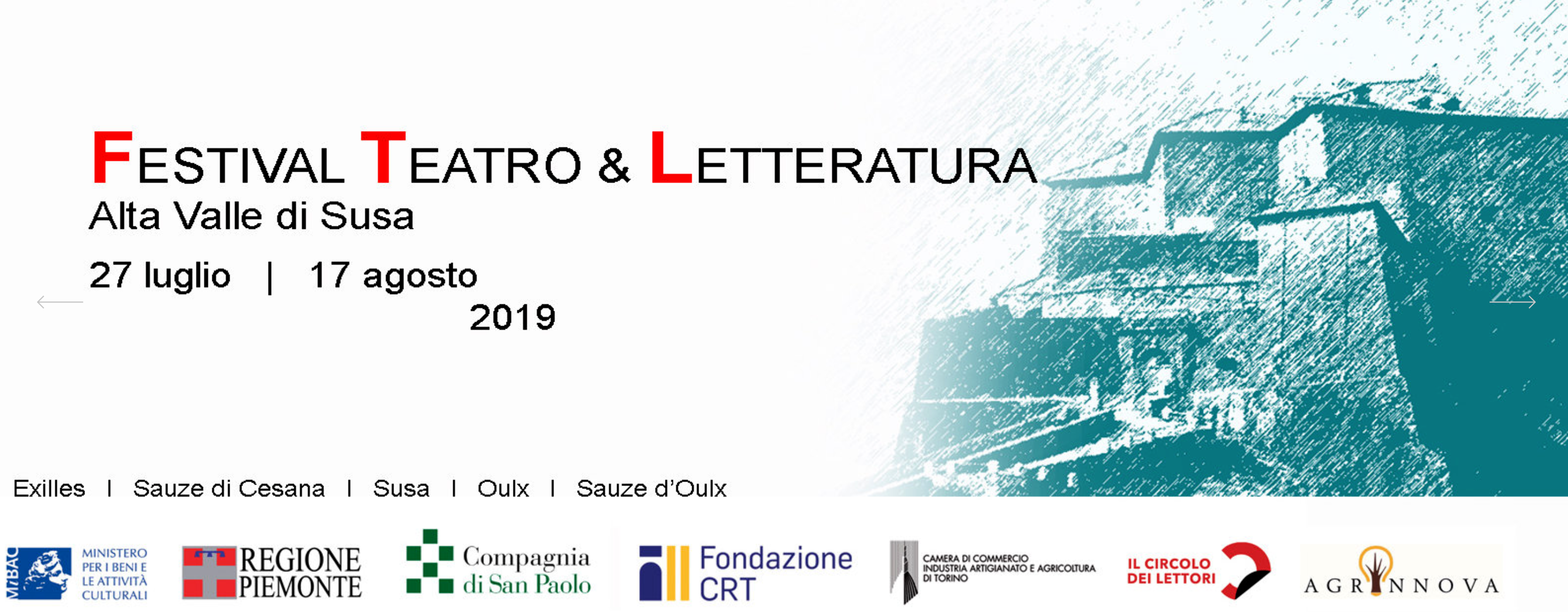 Festival Teatro e Letteratura 2019