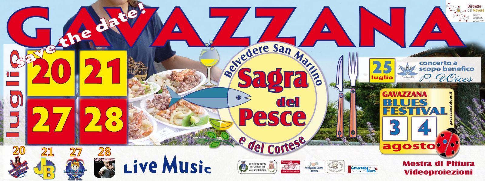 Sagra del Pesce e del Cortese - Gavazzana
