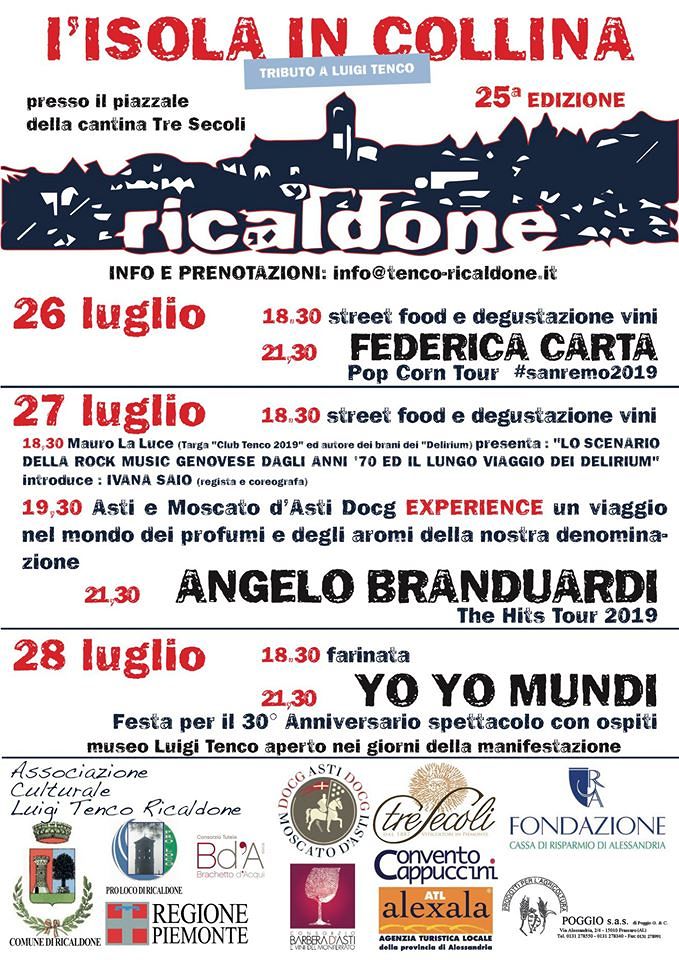 L'isola in collina 2019 - 25^ Edizione