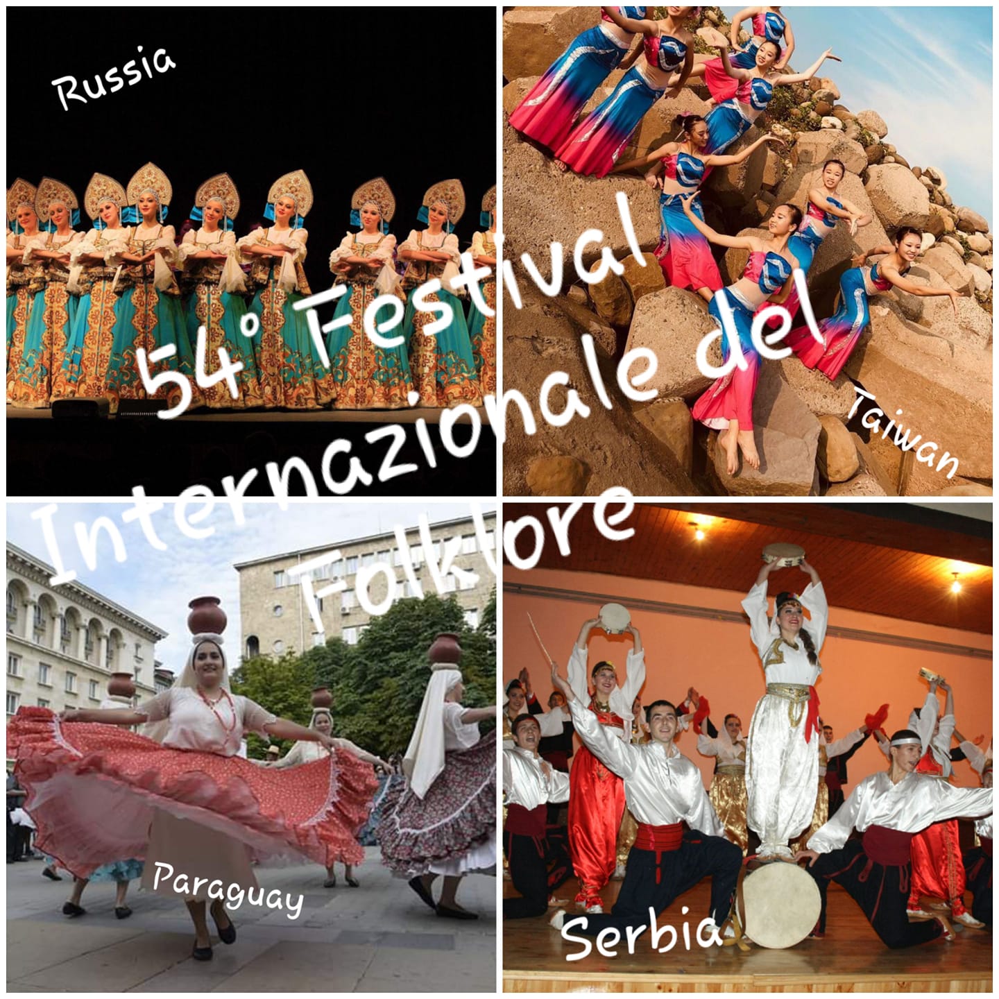 54° FESTIVAL INTERNAZIONALE DEL FOLKLORE CASTAGNA D'ORO
